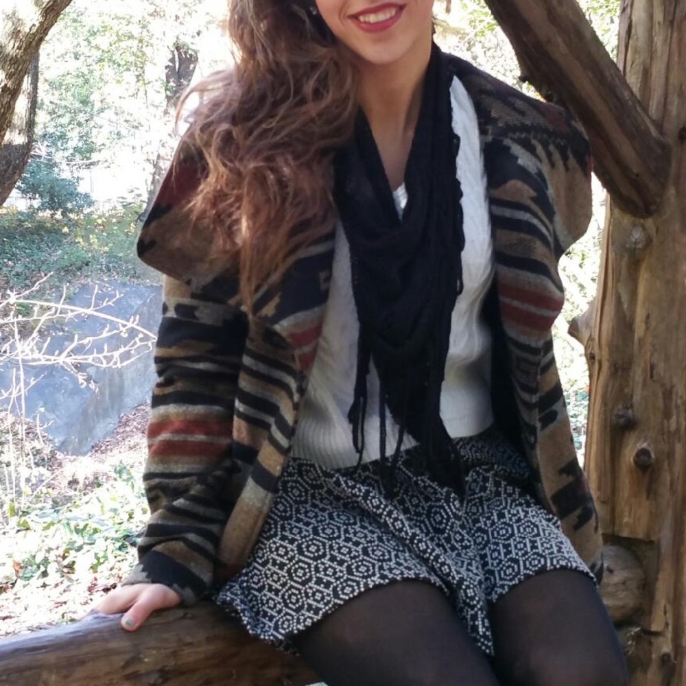 Patterned Coat - image 4